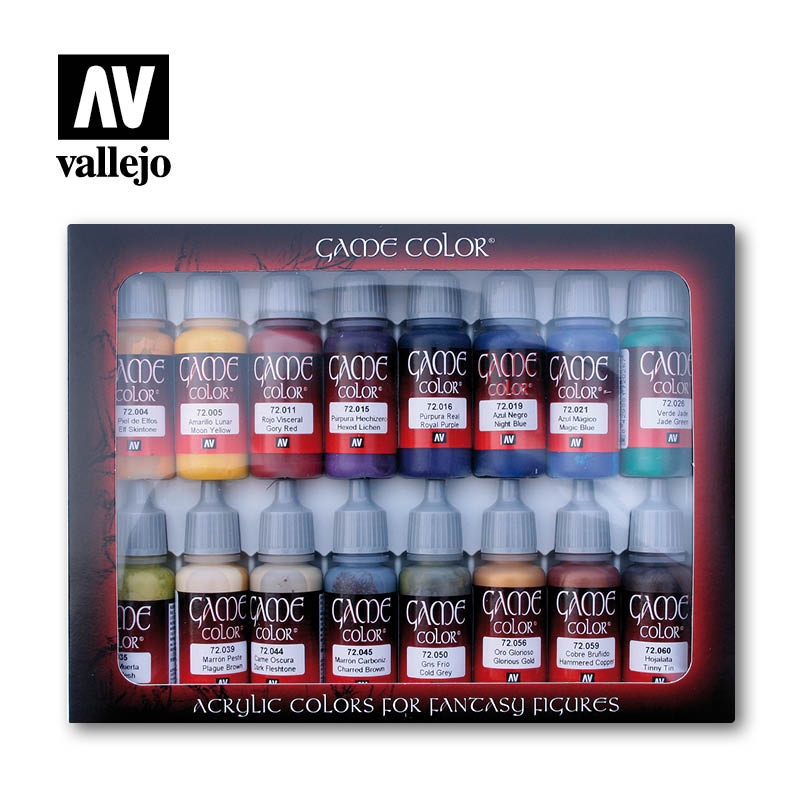 Vallejo Game Color - Advanced Set (x16) - The Loot Room