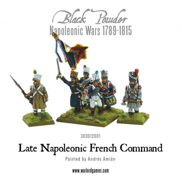 Warlord Games Black Powder  French (Napoleonic) Late French Command - 303012001 - 5060393704195