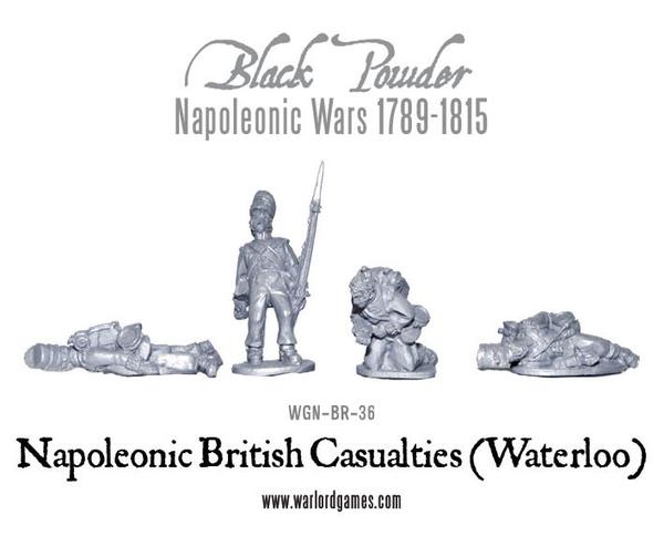 Warlord Games Black Powder  British (Napoleonic) British Casualties (Waterloo) - WGN-BR-36 - 5060393700746