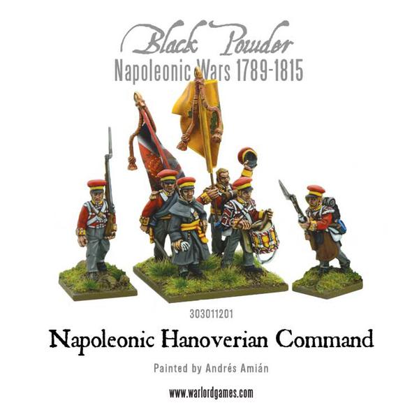 Warlord Games Black Powder  Kingdom of Hanover Hanoverian Command - 303011201 - 5060393704348