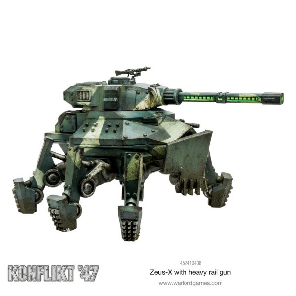 Games Workshop (Direct) Konflikt '47  Germany (K47) Konflikt 47: Zeus-X with heavy rail gun - 452410408 -