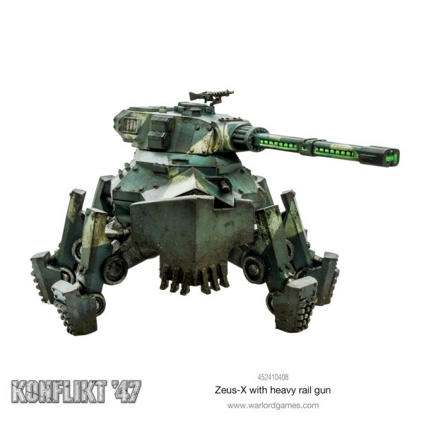 Games Workshop (Direct) Konflikt '47  Germany (K47) Konflikt 47: Zeus-X with heavy rail gun - 452410408 -