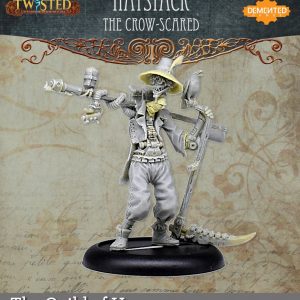 Demented Games Twisted: A Steampunk Skirmish Game  Guild of Harmony Haystack the Crow Scared (Resin) - RGR202 -