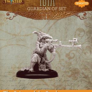 Demented Games Twisted: A Steampunk Skirmish Game  Scions of the Sands Guardian of Set Farsight Tuya (Metal) - REM106 -
