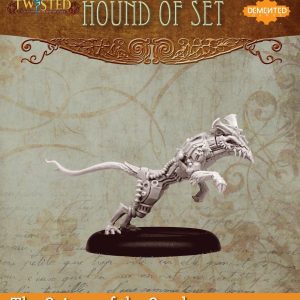 Demented Games Twisted: A Steampunk Skirmish Game  Scions of the Sands Hound of Set 1 (Metal) - REM107 -
