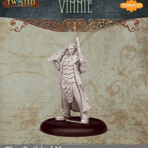 Demented Games Twisted: A Steampunk Skirmish Game  Guild of Harmony Vinnie the Hard Man (Metal) - RGM108 -