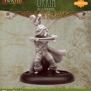 Demented Games Twisted: A Steampunk Skirmish Game  Dickensians Urkin Shooter - Squirrel (Resin) - RDR105 -