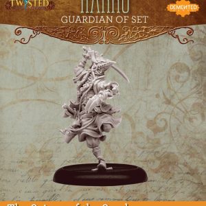 Demented Games Twisted: A Steampunk Skirmish Game  Scions of the Sands Guardian of Set Dervish Hannu (Resin) - RER101 -
