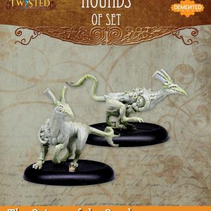 Demented Games Twisted: A Steampunk Skirmish Game  Scions of the Sands Hounds of Set 2 & 3 (Resin) - RER202 -