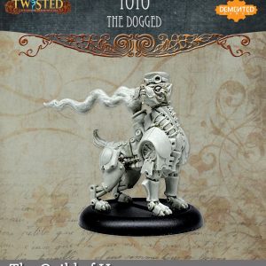 Demented Games Twisted: A Steampunk Skirmish Game  Guild of Harmony Toto the Dogged (Resin) - RGR201 -