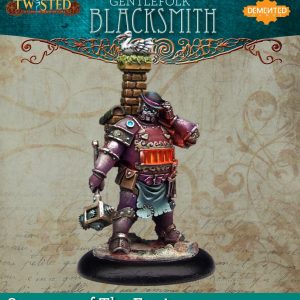 Demented Games Twisted: A Steampunk Skirmish Game  Servants of the Engine Gentlefolk Blacksmith (Resin) - RSR104 -