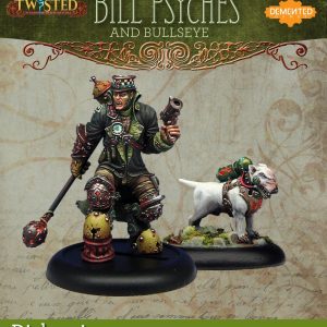 Demented Games Twisted: A Steampunk Skirmish Game  Dickensians Bill Psyches and Bullseye (Resin) - RDR006 -