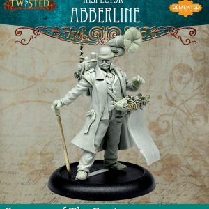 Demented Games Twisted: A Steampunk Skirmish Game  Servants of the Engine Inspector Abberline (Resin) - RER113 -
