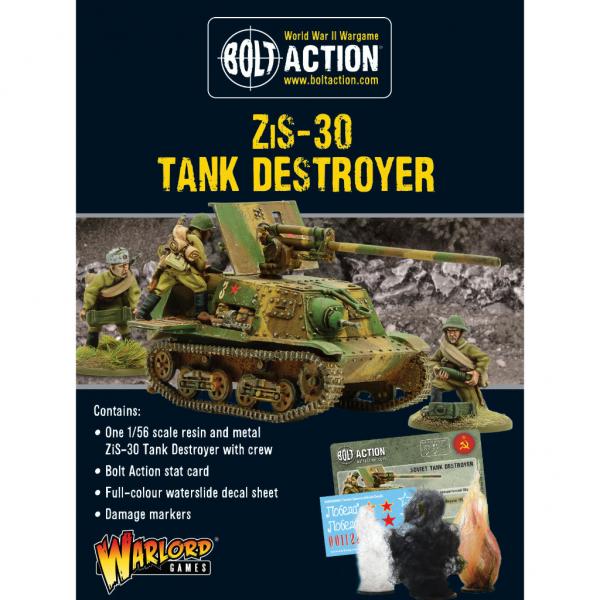 Warlord Games Bolt Action  Soviet Union (BA) Soviet ZIS-30 Tank Destroyer - 402414004 - 5060572506046