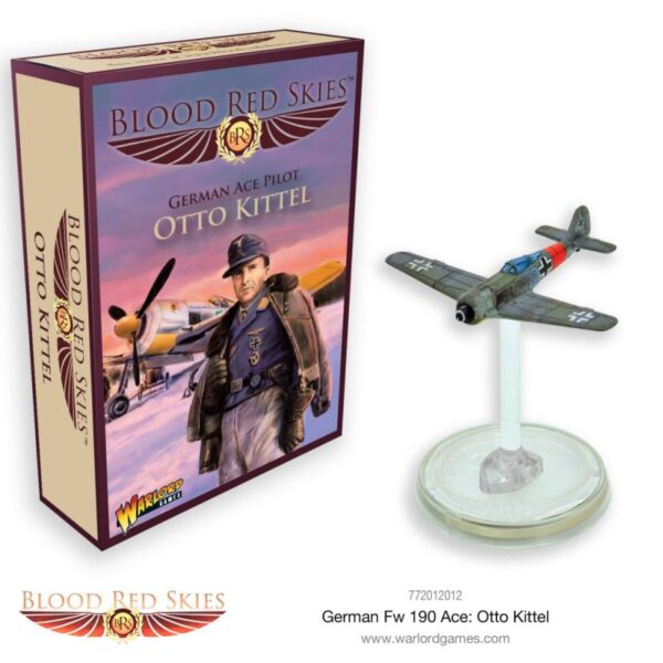 Warlord Games Blood Red Skies  Blood Red Skies Blood Red Skies: Fw 190 Ace: Otto Kittel - 772012012 - 5060572502369