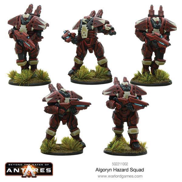 Warlord Games Beyond the Gates of Antares   Algoryn Hazard Squad - 502211002 - 5060393706618
