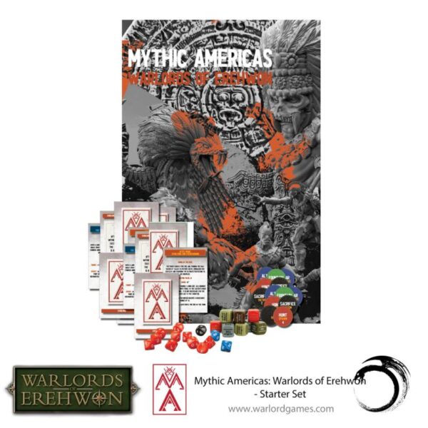 Warlords of Erehwon | Mythic Americas   Mythic America Aztec & Nations Starter Set - 721510002 - 5060393709978
