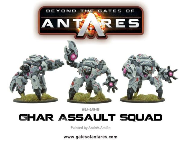 Warlord Games Beyond the Gates of Antares   Ghar Assault Squad (Plastic) - WGA-GAR-06 - 5060393703037