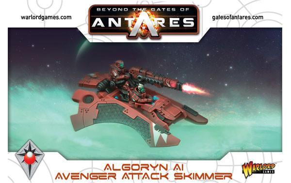 Warlord Games Beyond the Gates of Antares   Algoryn Avenger Attack Skimmer - 502411002 - 5060393704614