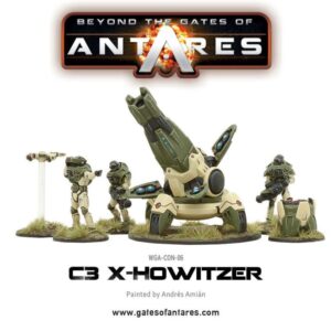 Warlord Games Beyond the Gates of Antares   Concord X-Howitzer - WGA-CON-06 - 5060393702993