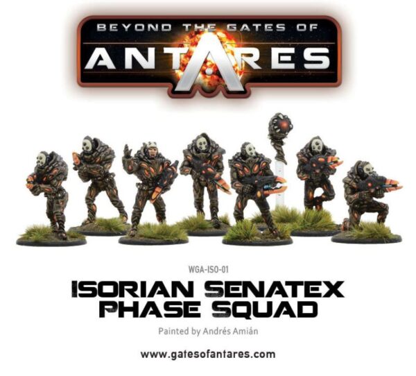 Warlord Games Beyond the Gates of Antares   Isorian Senatex Phase Squad - WGA-ISO-01 - 5060393703525
