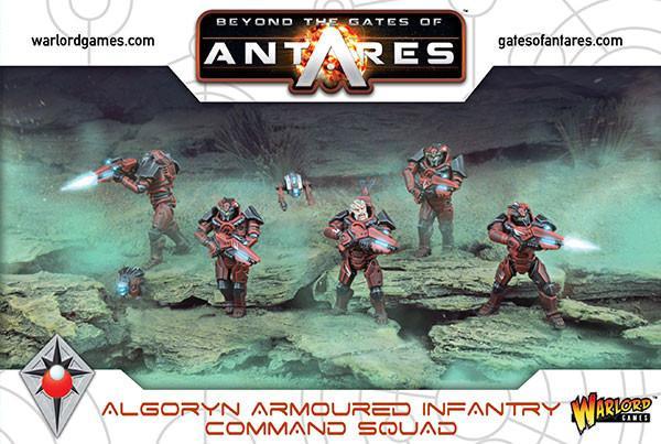 Warlord Games Beyond the Gates of Antares   Algoryn Command Squad - 502011002 - 5060393706076