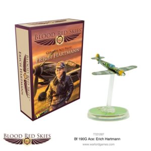 Warlord Games Blood Red Skies  Blood Red Skies Blood Red Skies: Messerschmitt Bf 109G Ace Erich Hartmann - 772212007 -