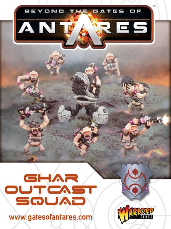 Warlord Games Beyond the Gates of Antares   Ghar Outcast Squad - WGA-GAR-04 - 5060393702894