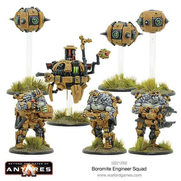 Warlord Games Beyond the Gates of Antares   Boromite Engineers and Workshop - 502212002 - 5060393705932