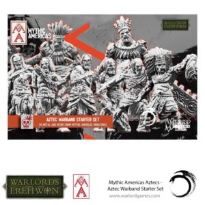 Warlord Games Warlord of Erehwon | Mythic Americas  Warlords of Erehwon Aztec Warband Starter Set - 722211001 - 5060572508613