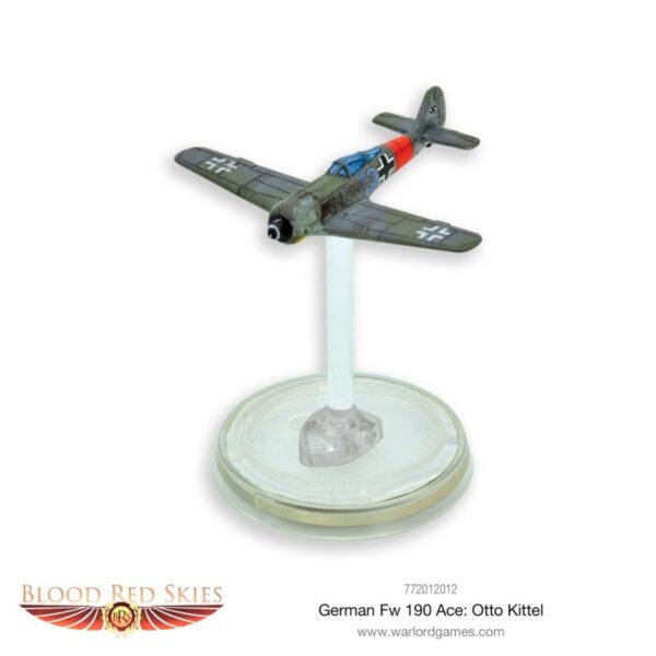 Warlord Games Blood Red Skies  Blood Red Skies Blood Red Skies: Fw 190 Ace: Otto Kittel - 772012012 - 5060572502369