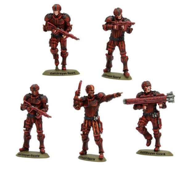 Warlord Games Doctor Who   Doctor Who: Gallifreyan Guards - 602210201 - 5060572501171