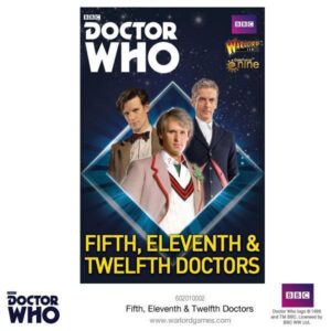 Warlord Games Doctor Who   Fifth, Eleventh & Twelfth Doctors - 602010002 - 5060393707684