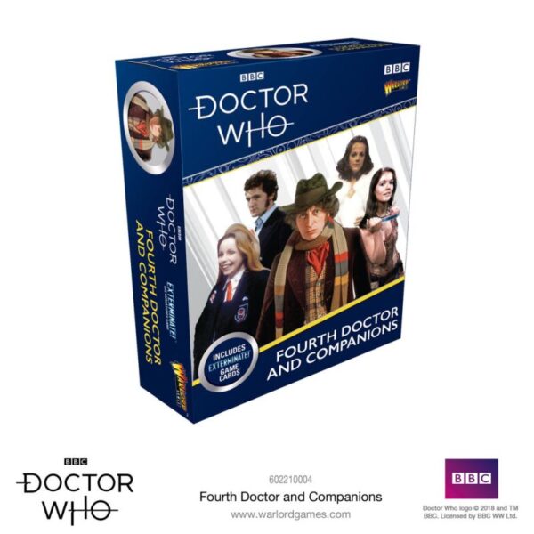 Warlord Games Doctor Who   Doctor Who: The 4th Doctor & Companions - 602210004 - 5060393709534