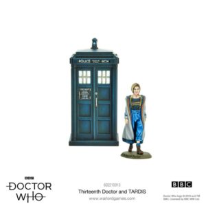 Warlord Games Doctor Who   Doctor Who: The 13th Doctor & TARDIS - 602210013 - 5060572501690