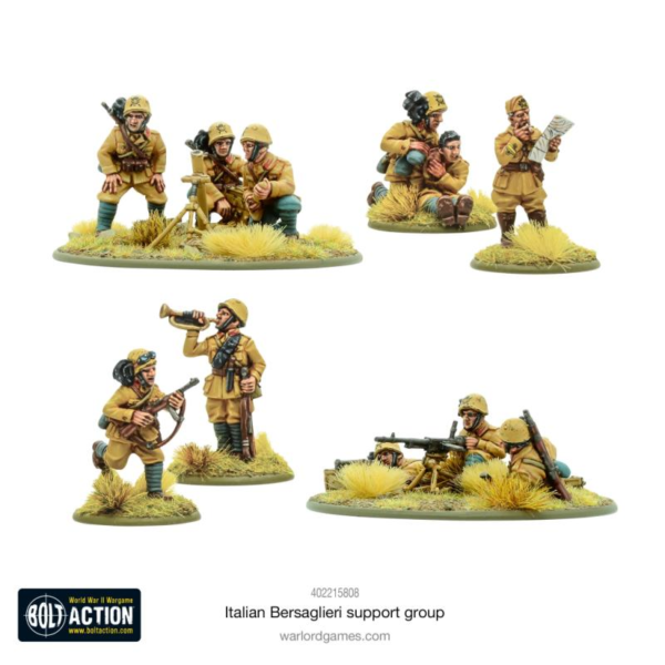 Warlord Games Bolt Action   Italian Bersaglieri support group - 402215808 -