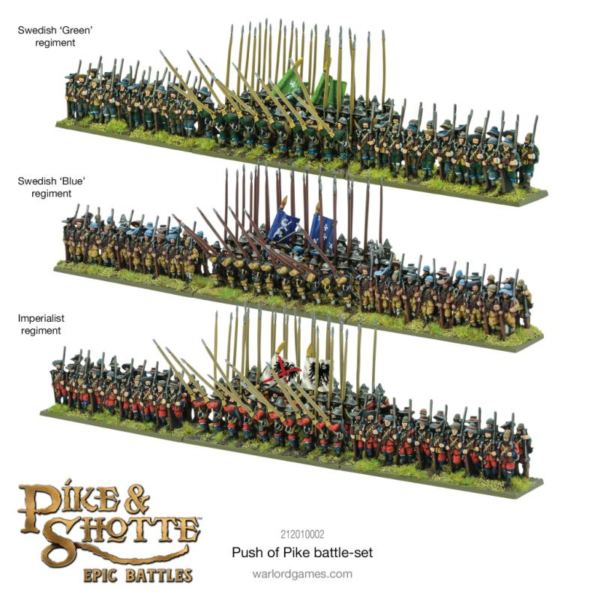 Warlord Games Pike & Shotte Epic Battles   Pike & Shotte Epic Battles: Push of Pike Battle-set - 212010002 - 5060917991636