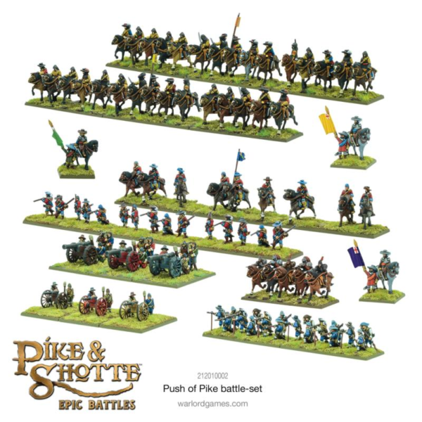 Warlord Games Pike & Shotte Epic Battles   Pike & Shotte Epic Battles: Push of Pike Battle-set - 212010002 - 5060917991636