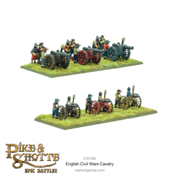 Warlord Games Pike & Shotte Epic Battles   Pike & Shotte Epic Battles: English Civil Wars Cavalry Battalia - 212013002 - 5060917991674