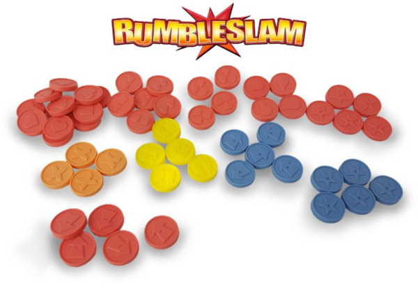 TTCombat Rumbleslam   Rumbleslam Deluxe Counters and Tokens - RSG-TKN-02 -
