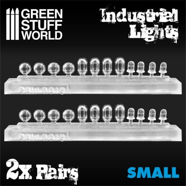 Green Stuff World    24x Resin Industrial Lights - Small - 8436574504798ES - 8436574504798