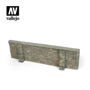 Vallejo    Vallejo Scenics - 1:35 Ardennes Village Wall 24x7cm - VALSC106 - 8429551984652