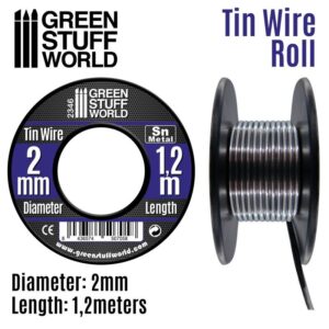 Green Stuff World    Flexible tin wire roll 2mm - 8436574507058ES - 8436574507058