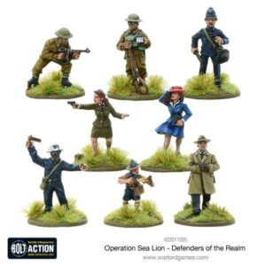 Warlord Games Bolt Action   Operation Sea Lion Defenders of the Realm - 403011005 - 5060393707295