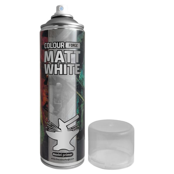 The Colour Forge    Colour Forge Spray: Matt White  (500ml) - TCF-SPR-002 - 5060843100935