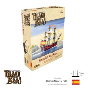 Warlord Games Black Seas   Black Seas: Spanish Navy 1st Rate - 792413003 - 5060572505766