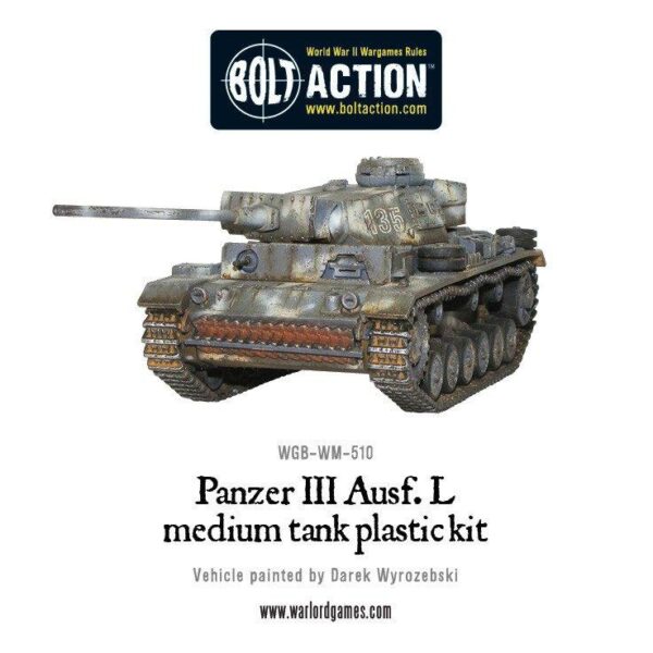 Warlord Games Bolt Action   Panzer III - 402012004 - 5060200846032