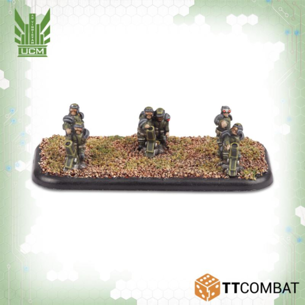 TTCombat Dropzone Commander   Mortar Teams - TTDZR-UCM-015 - 5060880910795