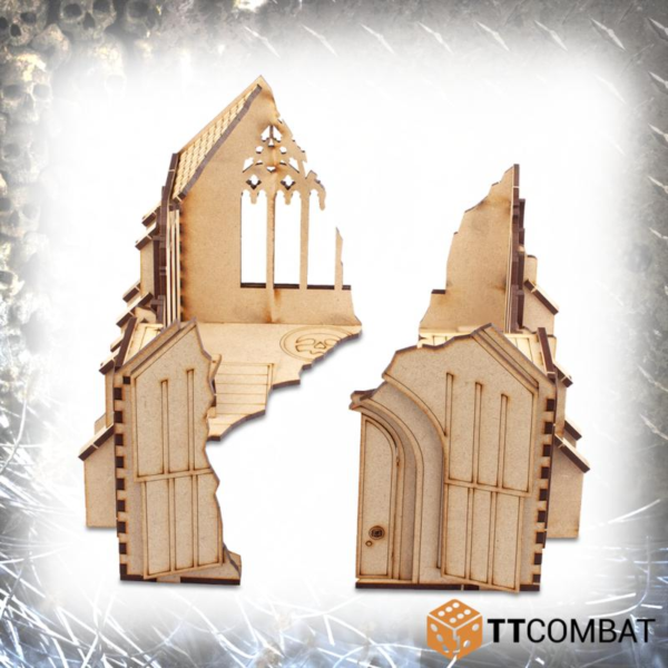 TTCombat    Gothic Chapel Corner Ruins - TTSCW-SFG-044 - 5060570137686