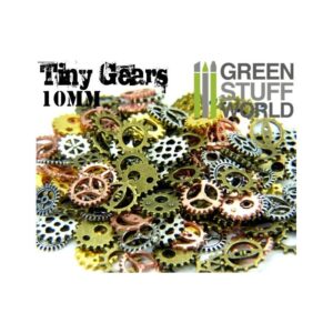 Green Stuff World    SteamPunk GEARS and COGS Beads 85gr *** 10 mm - 8436554366798ES - 8436554366798
